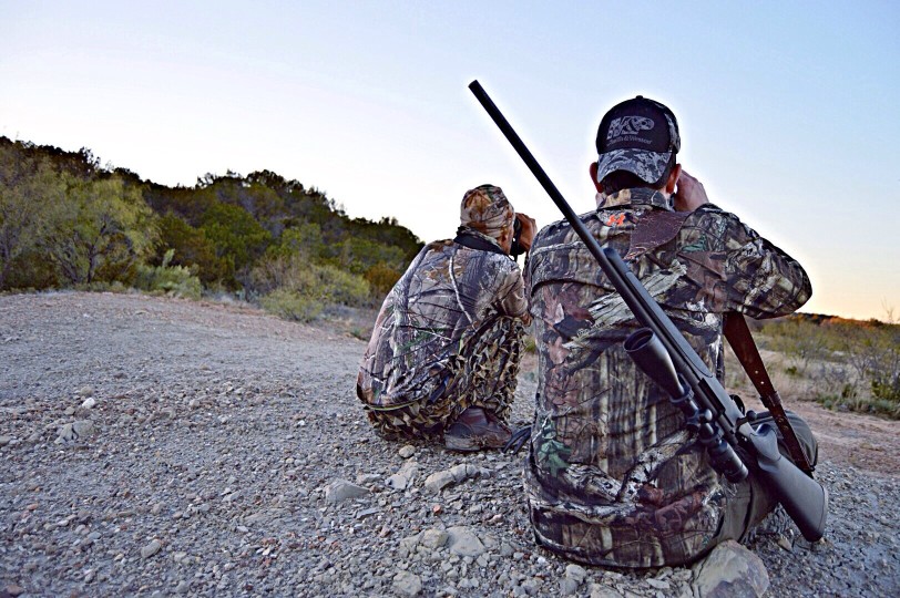 Two Men Preparing To Hunt Deer