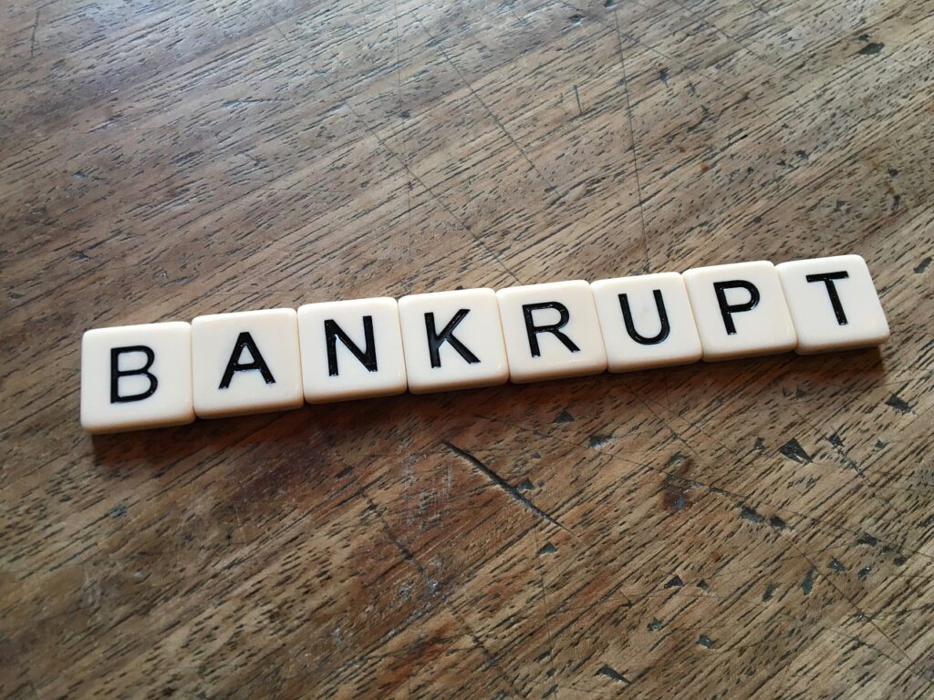 Bankruptcy Can Cause Problems With Cash Sales