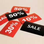 Sale And Discount Tags Representing Whether Real Estate Agents Discounts On Houses